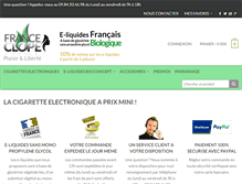 Tablet Screenshot of franceclope.com